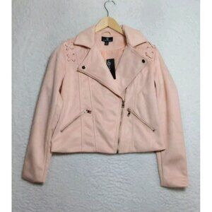 Curations Women's Jacket Size XS Pink Zip NEW